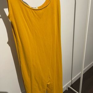 Heart Hips Golden Sleeveless Top